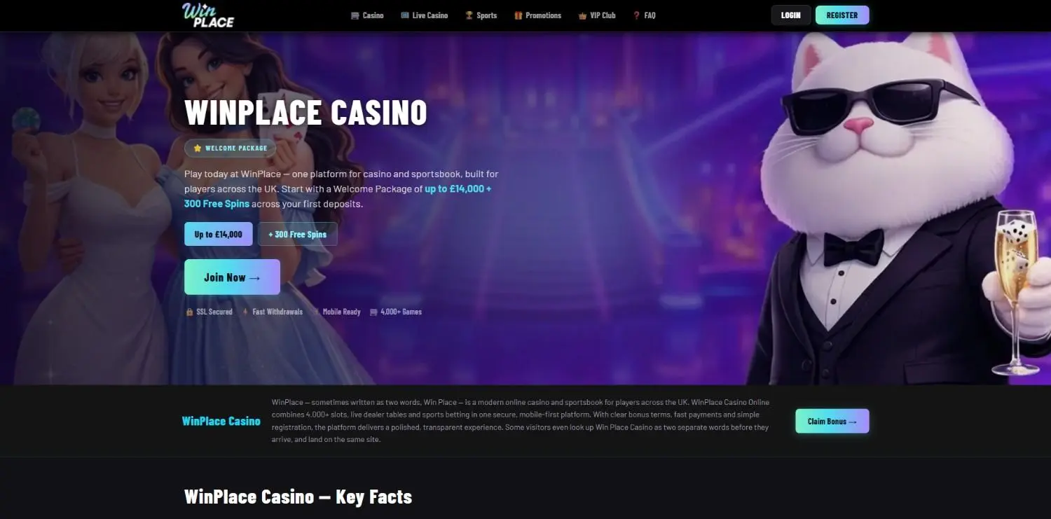 WinPlace Homepage