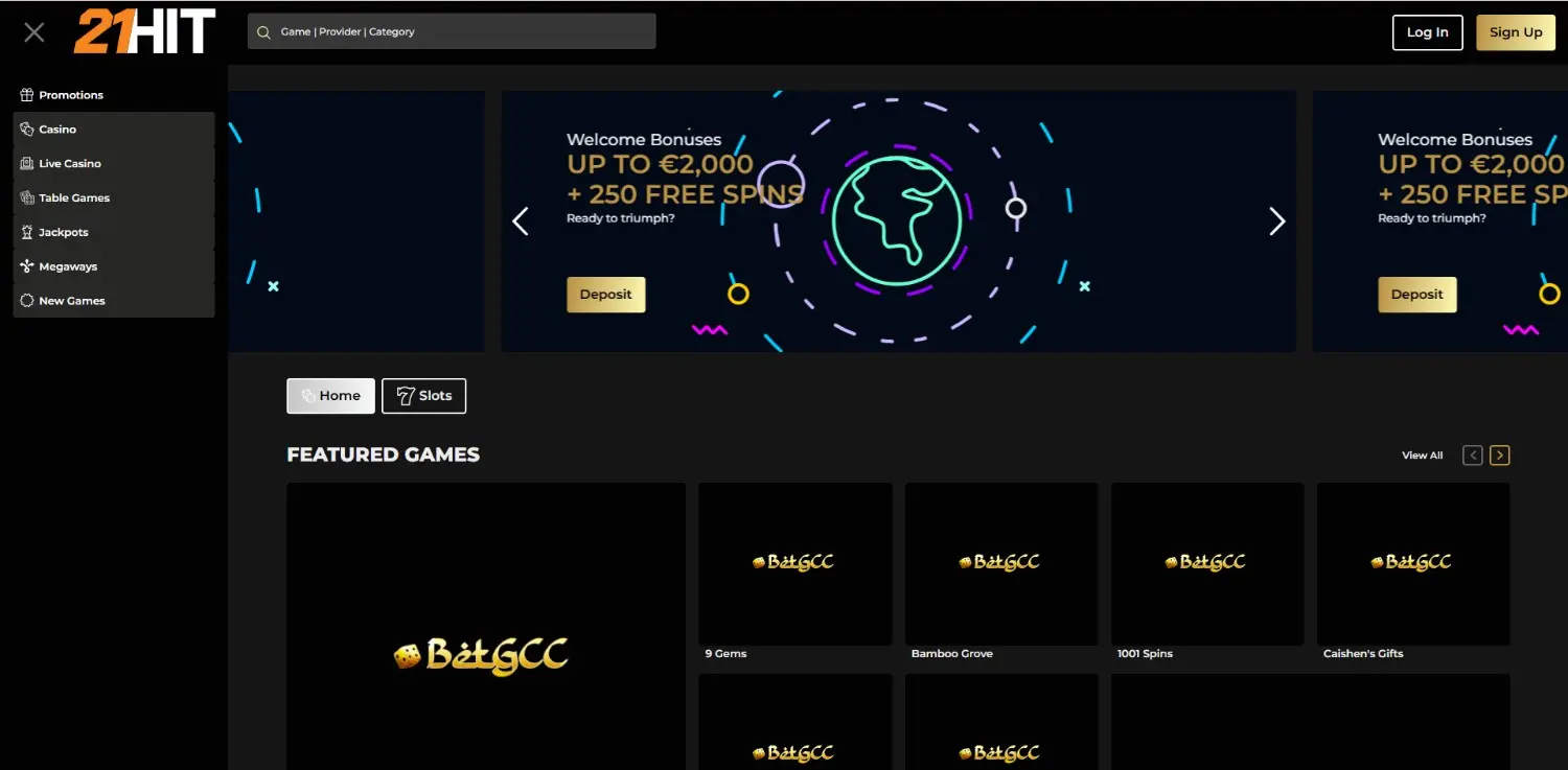 21hit Homepage