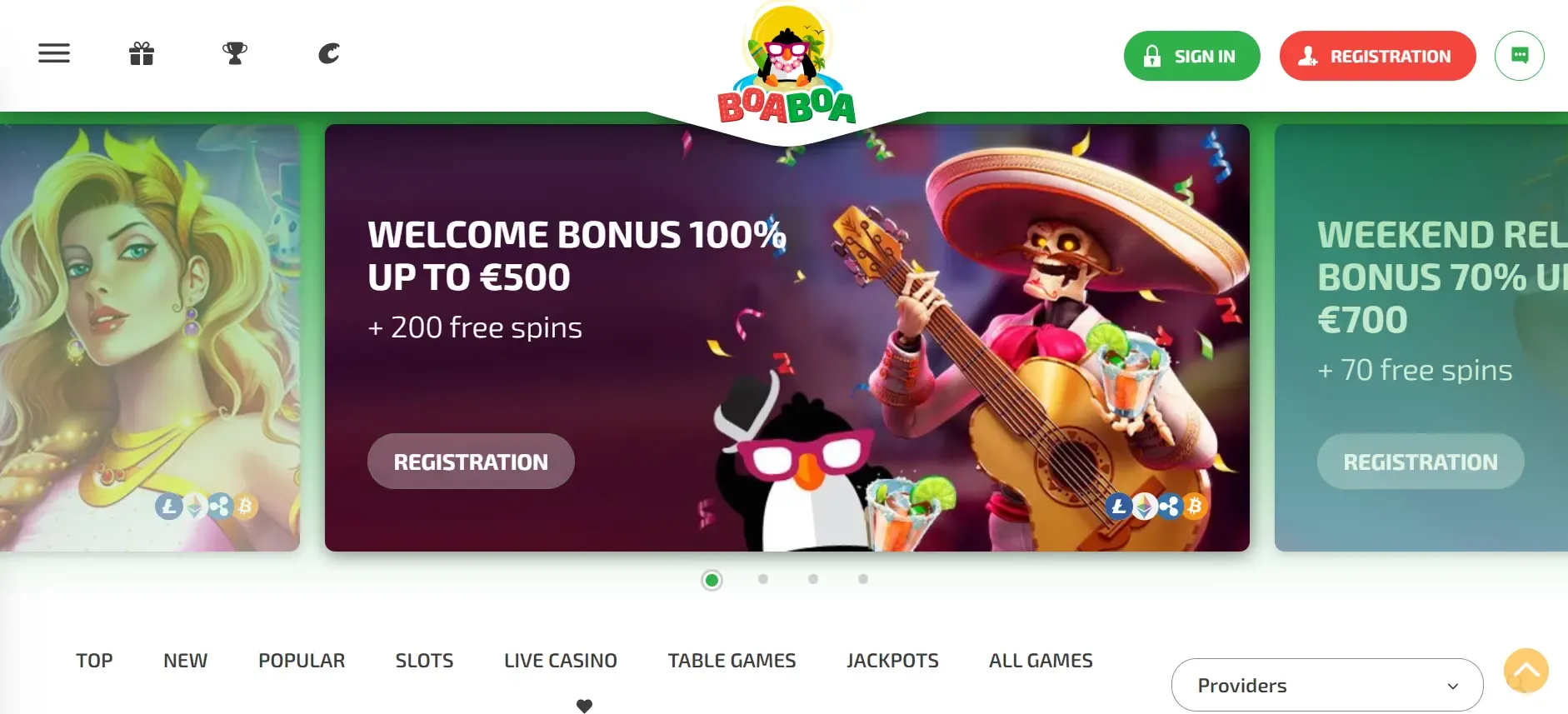 Boaboa Homepage