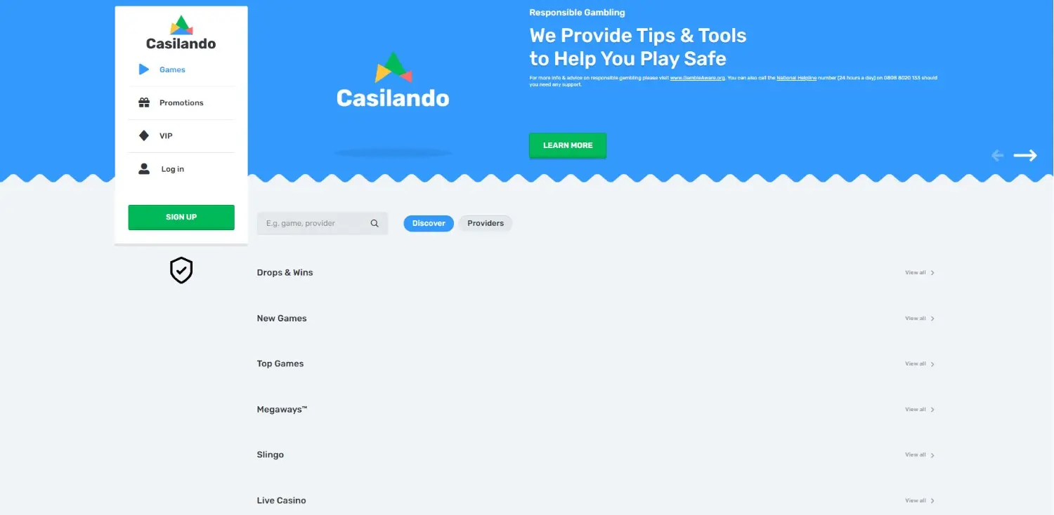 Casilando Homepage