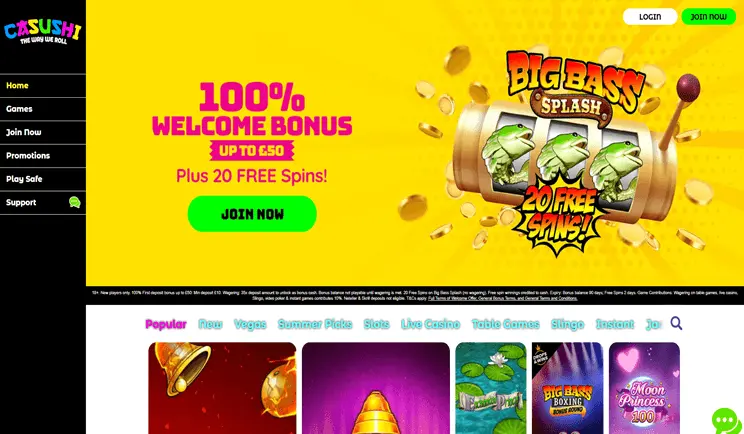 Casushi Homepage