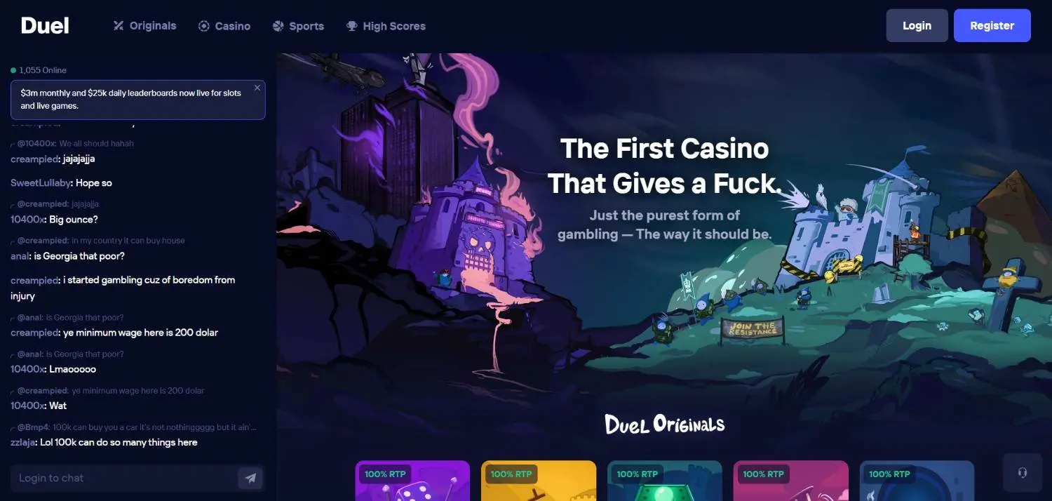 Duel Homepage