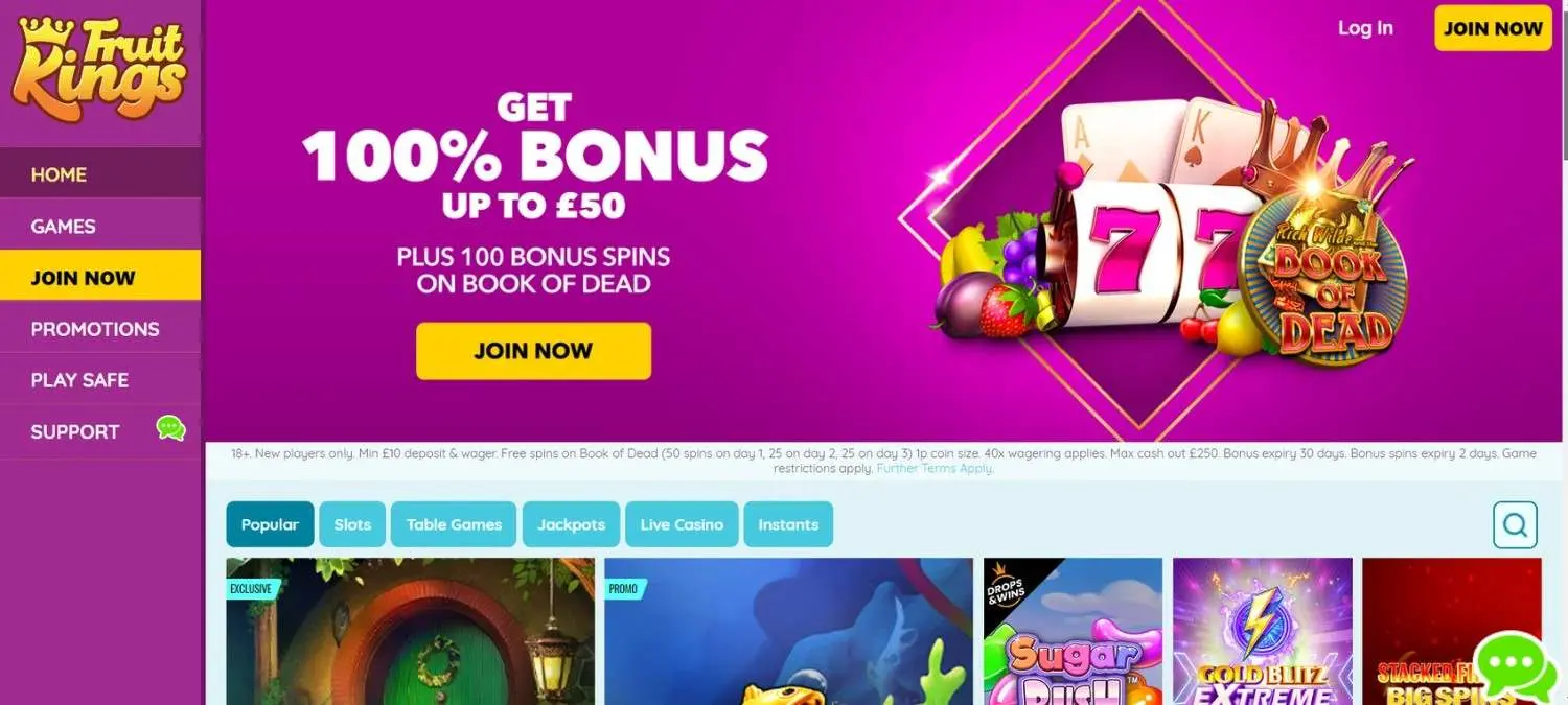 FruitKings Homepage