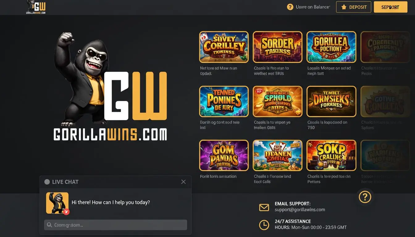 Gorilla Wins Homepage