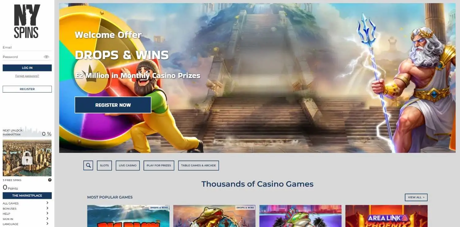 NYSpins Homepage