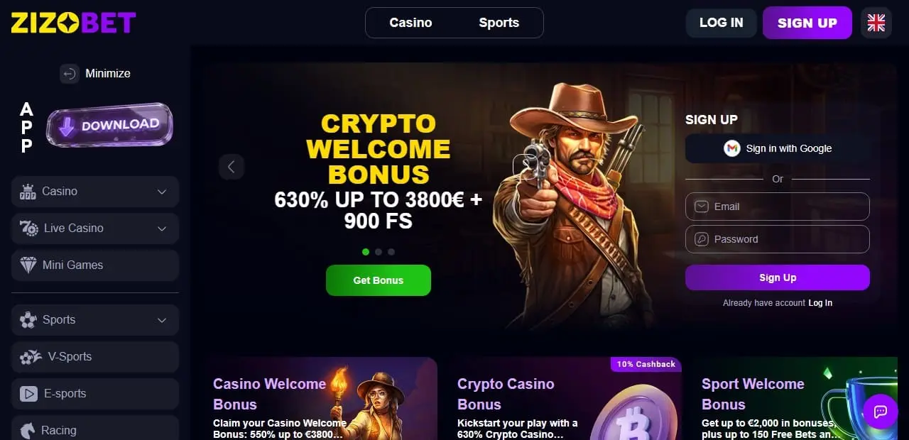 Zizobet Homepage
