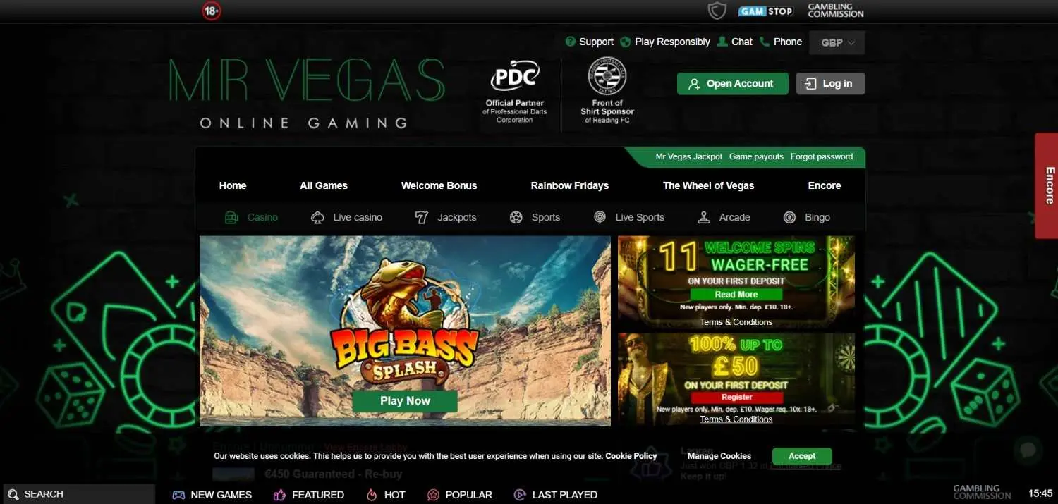 Mr Vegas Homepage (1)