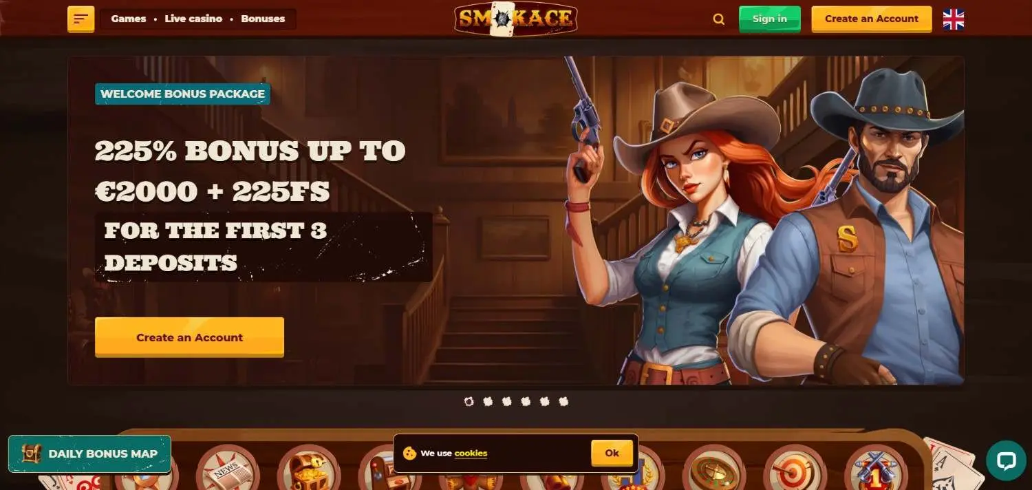SmokAce Homepage