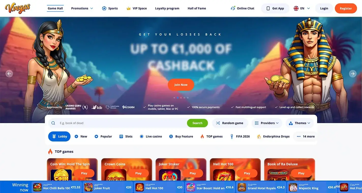 V.Vegas Homepage